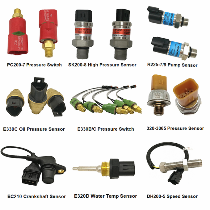 Interruptor de presión 20PS586-8 4254563 para el excavador EX200-2 EX200-3 4 de Hitachi